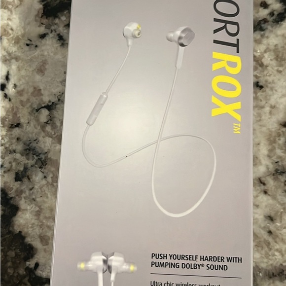 Jabra ROX Sport Bluetooth Headset - White - Picture 2 of 4